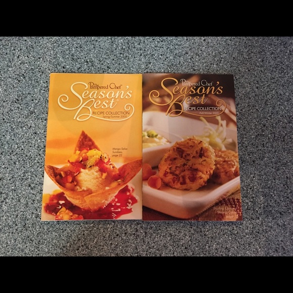 Pampered Chef Season’s Best Recipe Booklets - Picture 1 of 2